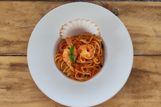 Ζυμαρικά του βυθού - Seafood linguine