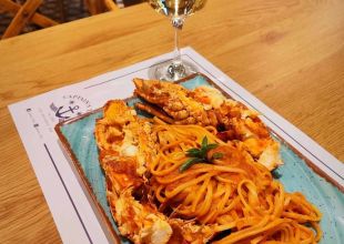 Αστακομακαρονάδα - Lobster pasta