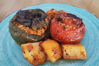 Γεμιστά - Gemista (stuffed tomatoes - peppers)