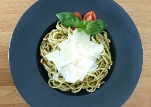 Λινγκουίνι αλ πέστο - Linguini al pesto